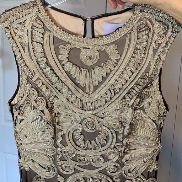 JS Collection Soutache Trumpet Skirt Formal Dress - Picture 2 of 5